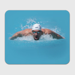 Прямоугольный коврик для мышки Michael Phelps
