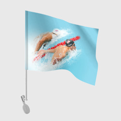 Флаг для автомобиля Michael Phelps