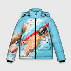 Зимняя куртка для мальчиков 3D Michael Phelps