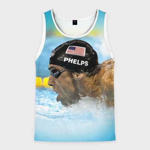 Мужская майка 3D Michael Phelps