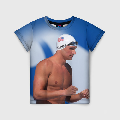 Детская футболка 3D Ryan Lochte