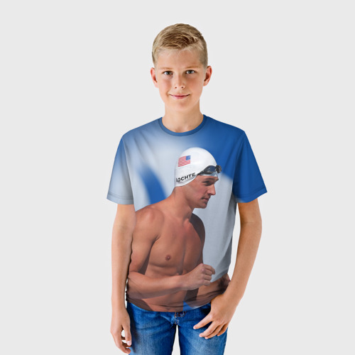 Детская футболка 3D Ryan Lochte - фото 3