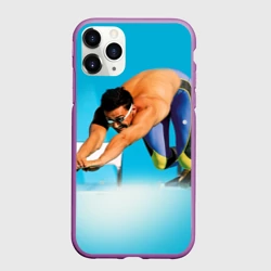 Чехол для iPhone 11 Pro матовый Александр Попов