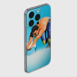 Чехол для iPhone 16 Pro Max силиконовый с защитой камеры Александр Попов - фото 2