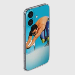 Чехол для iPhone 16 силиконовый с защитой камеры Александр Попов - фото 2