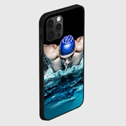 Чехол для iPhone 12 Pro Max Пловец - фото 2