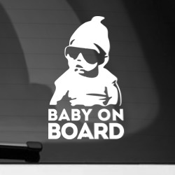 Baby – Наклейка на автомобиль с принтом купить