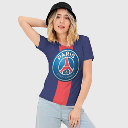 Женская футболка 3D Slim Пари Сен-Жермен - фото 2