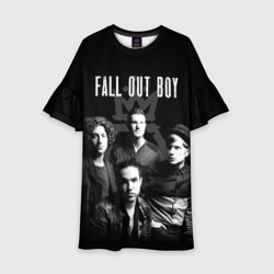 Детское платье 3D Группа Fall out boy