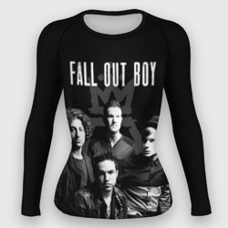 Женский рашгард 3D Группа Fall out boy