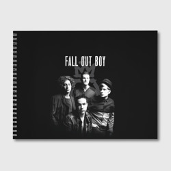 Альбом для рисования Группа Fall out boy