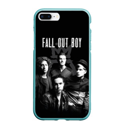 Чехол для iPhone 7Plus/8 Plus матовый Группа Fall out boy