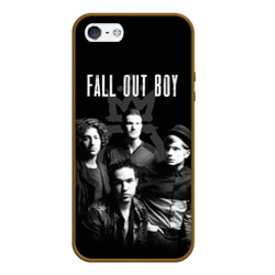 Чехол для iPhone 5/5S матовый Группа Fall out boy