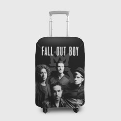 Чехол для чемодана 3D Группа Fall out boy