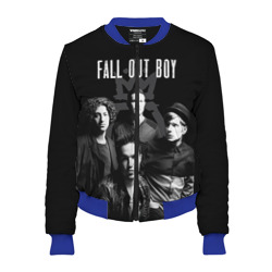 Женский бомбер 3D Группа Fall out boy