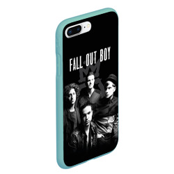 Чехол для iPhone 7Plus/8 Plus матовый Группа Fall out boy - фото 2