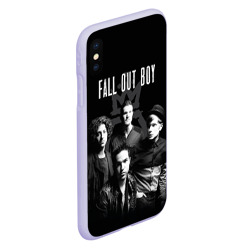 Чехол для iPhone XS Max матовый Группа Fall out boy - фото 2