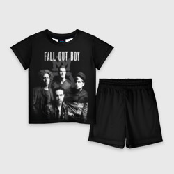 Детский костюм с шортами 3D Группа Fall out boy