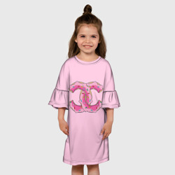 Детское платье 3D Модный пончик - фото 2