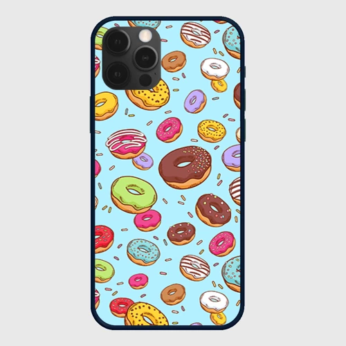 Чехол для iPhone 12 Pro Max Пончики