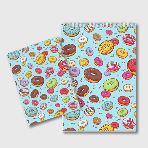 Блокнот Пончики, цвет точка - фото 2