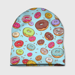 Шапка 3D Пончики