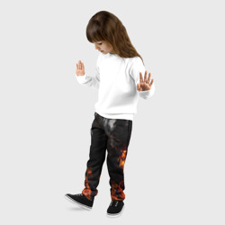 Детские брюки 3D Огонь - фото 2