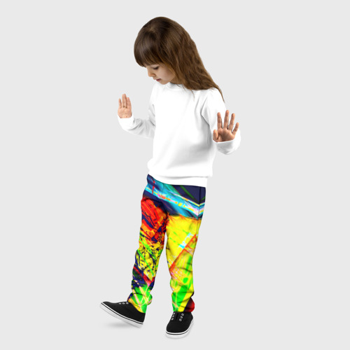 Детские брюки 3D Urban style, цвет 3D печать - фото 3