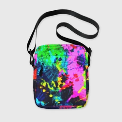 Сумка через плечо 3D Пятна краски