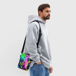 Сумка через плечо 3D Пятна краски - фото 2