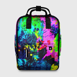 Женский рюкзак 3D Пятна краски