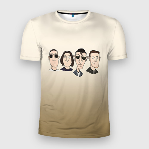 Мужская футболка 3D Slim Arctic Monkeys 1, цвет 3D печать