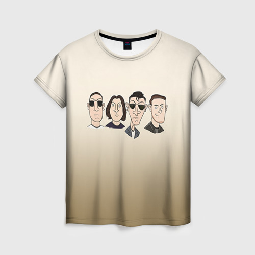 Женская футболка 3D Arctic Monkeys 1 Фото 01 Женская футболка 3D Arctic Monkeys 1 Фото 01