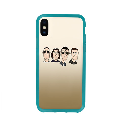 Чехол для Apple iPhone X силиконовый глянцевый Arctic Monkeys 1 Фото 01 Чехол для Apple iPhone X силиконовый глянцевый Arctic Monkeys 1 Фото 01