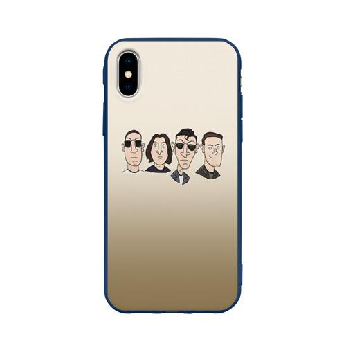 Чехол для Apple iPhone X силиконовый матовый Arctic Monkeys 1 Фото 01 Чехол для Apple iPhone X силиконовый матовый Arctic Monkeys 1 Фото 01
