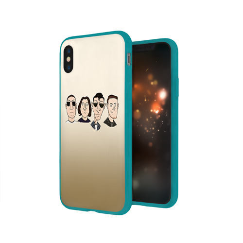 Чехол для Apple iPhone X силиконовый глянцевый Arctic Monkeys 1 Фото 01 Чехол для Apple iPhone X силиконовый глянцевый Arctic Monkeys 1 Фото 01