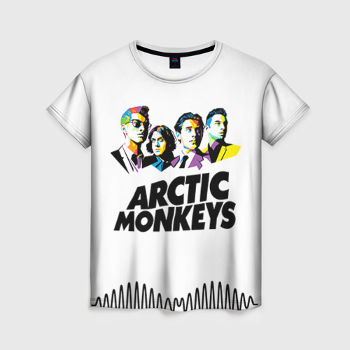 Женская футболка 3D Arctic Monkeys 2, цвет 3D печать