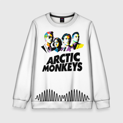 Детский свитшот 3D Arctic Monkeys 2, цвет 3D печать