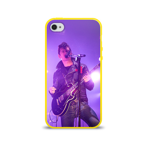 Чехол для Apple iPhone 4/4S силиконовый глянцевый Arctic Monkeys 3 Фото 01 Чехол для Apple iPhone 4/4S силиконовый глянцевый Arctic Monkeys 3 Фото 01