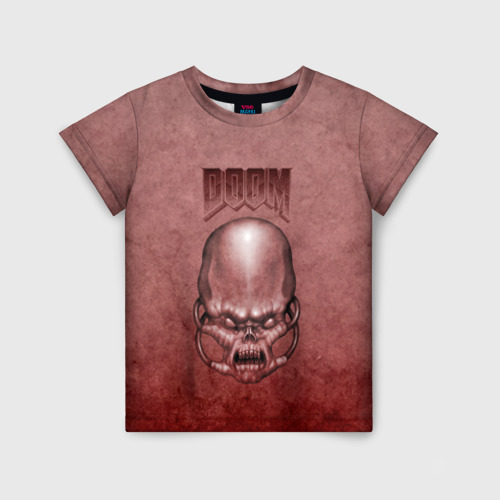 Детская футболка 3D Демон (Doom classic), цвет 3D печать