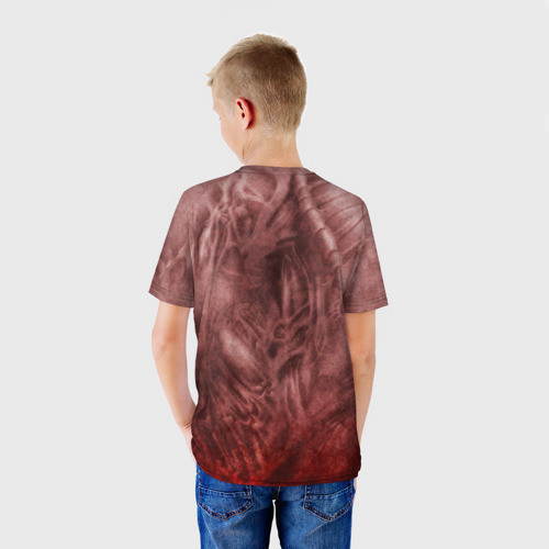 Детская футболка 3D Демон (Doom classic), цвет 3D печать - фото 4