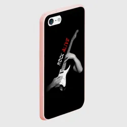 Чехол для iPhone 5/5S матовый Рок жив rock alive - фото 2