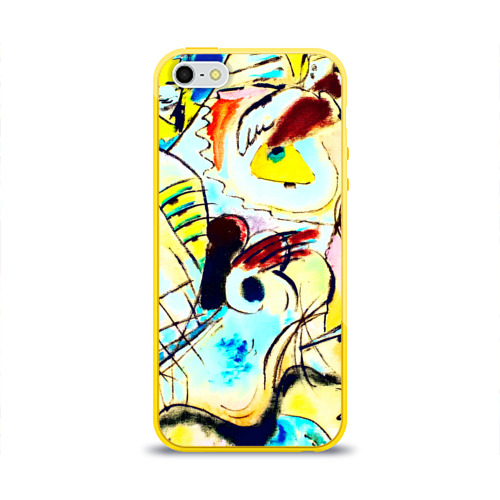 Чехол для Apple iPhone 5/5S силиконовый глянцевый Ample Фото 01 Чехол для Apple iPhone 5/5S силиконовый глянцевый Ample Фото 01