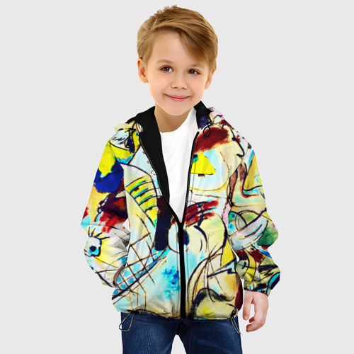 Детская куртка 3D Ample, цвет черный - фото 3