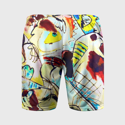 Мужские шорты спортивные Ample, цвет 3D печать - фото 2