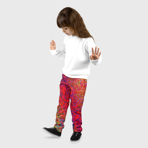 Детские брюки 3D Bloom, цвет 3D печать - фото 3