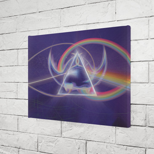 Холст прямоугольный Pink Floyd, цвет 3D печать - фото 3