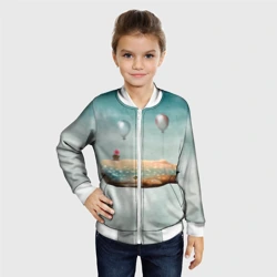 Детский бомбер 3D Кит - фото 2