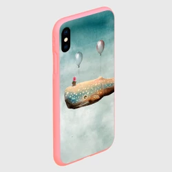 Чехол для iPhone XS Max матовый Кит - фото 2