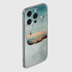 Чехол для iPhone 15 Pro силиконовый с защитой камеры Кит - фото 2